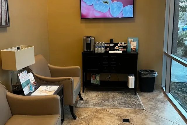 Patient lobby at TruSmile Now in Peoria, Arizona